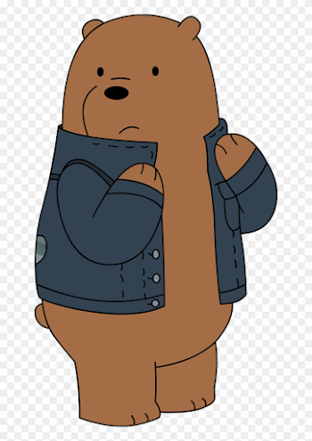 Grizzly Bear We Bare Bears By - Brown Bear We Bare Bears Clipart ...