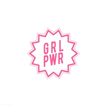 GRL PWR emblem badge illustration | Free stock vector - 463425