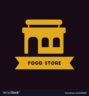 Grocery store building vector image