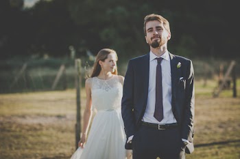 Groom and bride