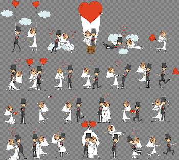 Groom And Bride PNG Image Transparent
