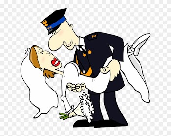 Groom Black, People, Fireman, Wedding, Couple, Bride, - Husband Wife Laughing Jokes