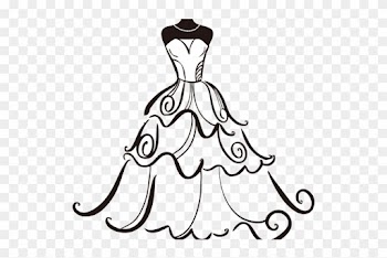 Groom Clipart Bridesmaid - Wedding Dress Clipart