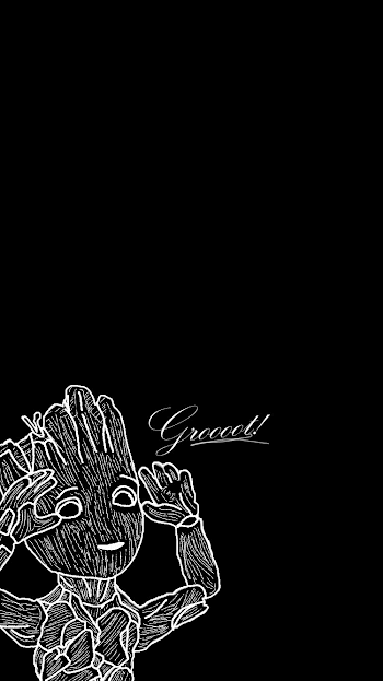 Groot? Groot. | background wallpapers | Black wallpaper ...