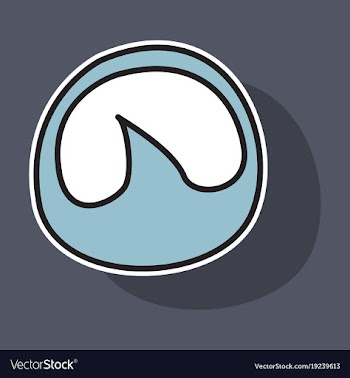 Grooveshark sticker for technology and social vector image