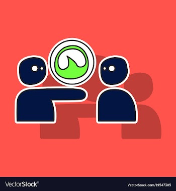Grooveshark sticker for technology and social vector image