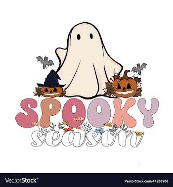 groovy ghost spooky season