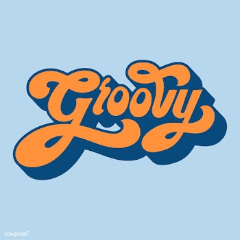 Groovy word typography style illustration | Free stock vector - 472679