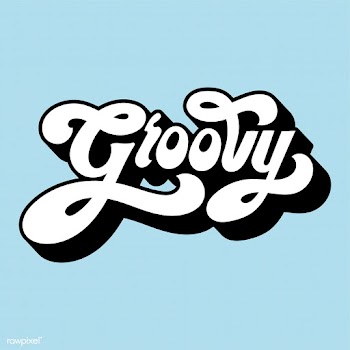 Groovy word typography style illustration | Free stock vector - 472681