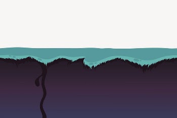 Ground border clipart, Glitch game | Free Vector - rawpixel