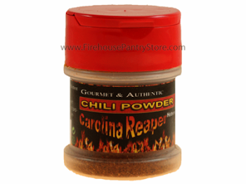Ground Carolina Reaper Chile Pepper Powder by Firehouse Flavors