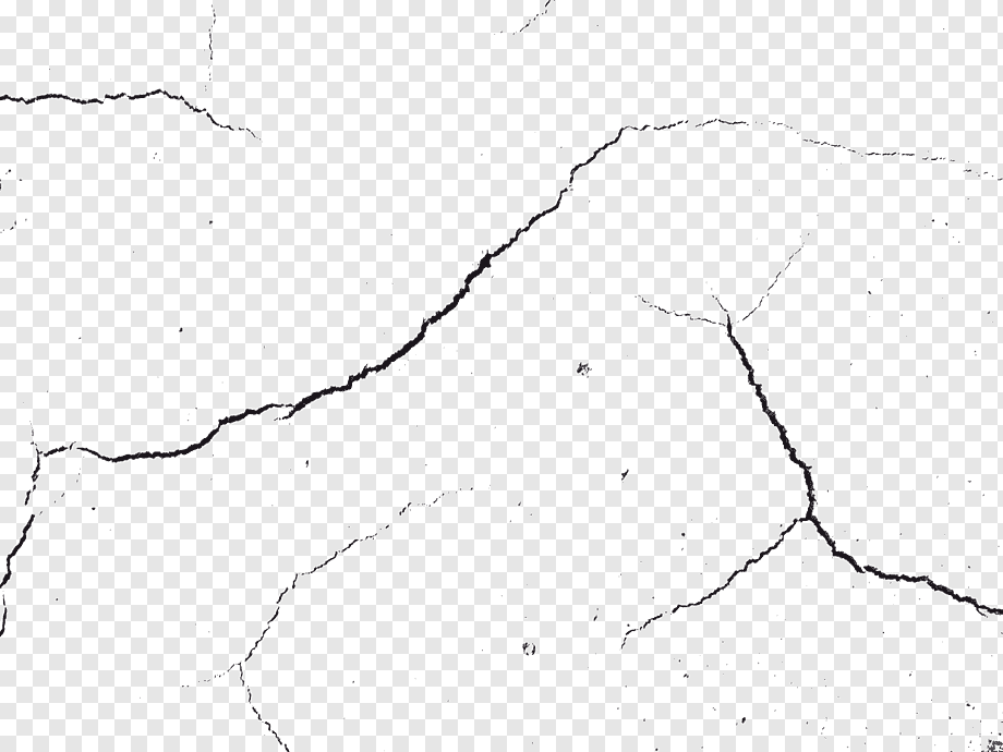Ground crack, crack illustration, texture, angle, white png