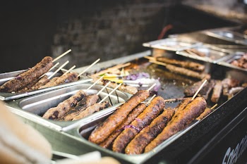 Ground meat on a stick 