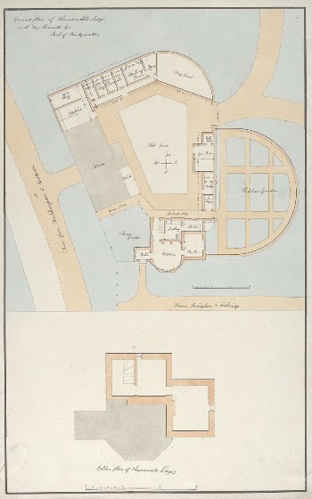 Ground Plan of Thunderdell Lodge | Free Photo - rawpixel