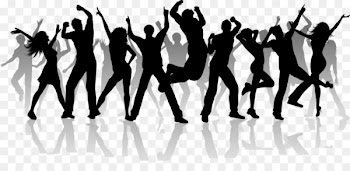 Group dance Silhouette Clip art - group dance 