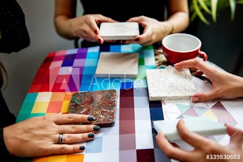 Group of creative people meeting together