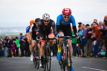 group of cyclist