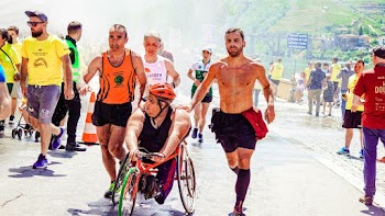 Group of Men Running on Streets