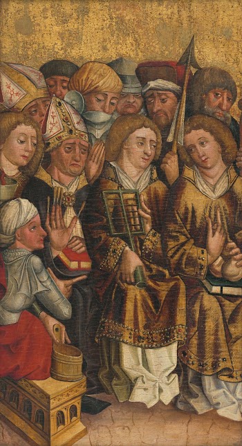 Group of nine saints - | Free Photo - rawpixel