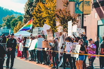 Group of People Doing Rally