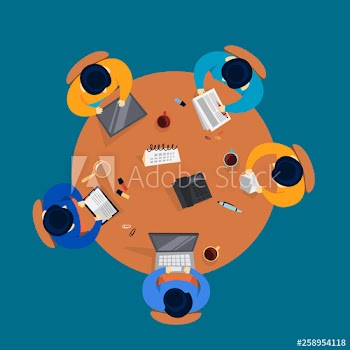 Group of people on a conference