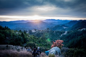 Group of People on Mountain