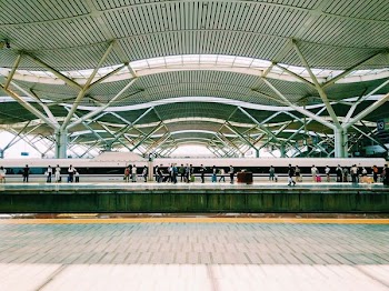 group of people on subway station