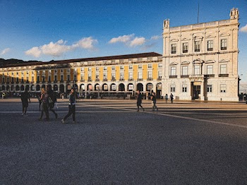 Group of People Outside 