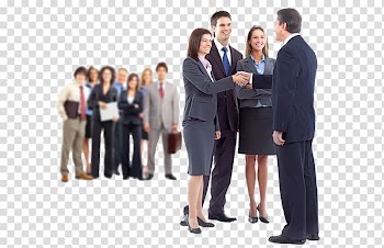 Group of people standing illustration, Businessperson , Business People Background transparent background PNG clipart