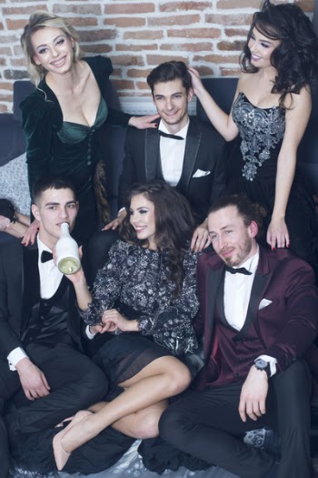 Group of People Taking Picture