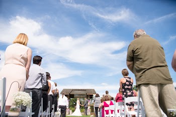 Group of People Witnessing to the Newly Wed Couple