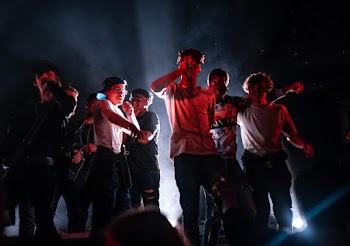 Group of Teens Singing
