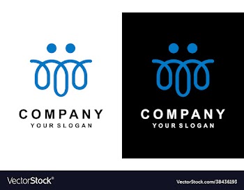 group people logo design family creative