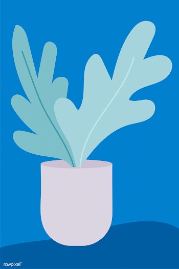 Grow plants during self quarantine vector  | Free  vector - 2311247