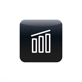 Growth graph icon vector | Free stock vector - 533681