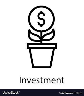 growth line icon isolated money investment