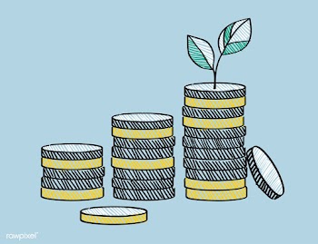 Growth of financial investment concept illust.. | Free stock vector - 472080