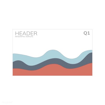 Growth rate chart infograph vector | Free stock vector - 495522