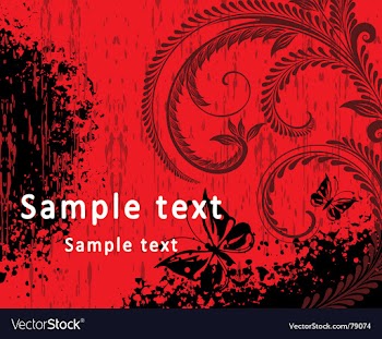 Grunge background vector image