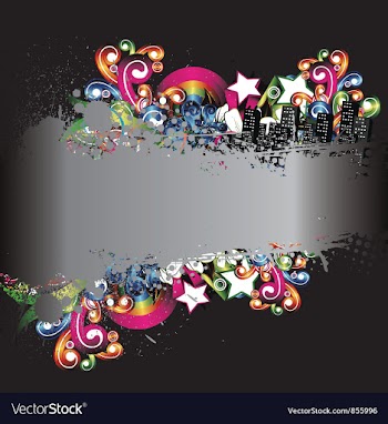 Grunge background vector image