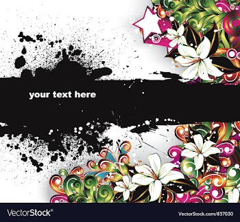 Grunge background vector image
