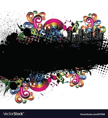 Grunge background vector image