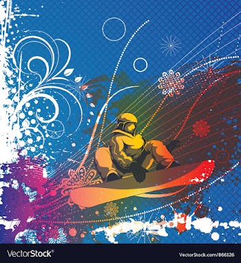 Grunge background vector image