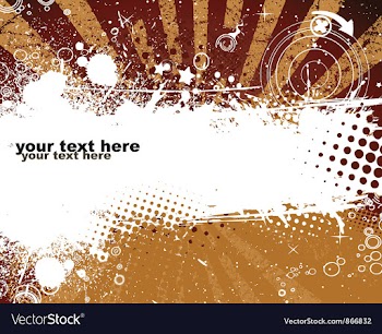 Grunge background vector image