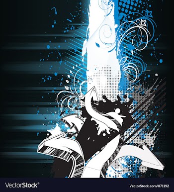 Grunge background vector image