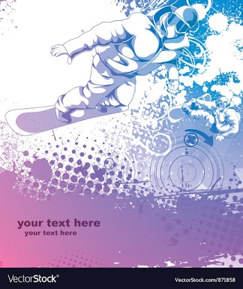 Grunge background vector image