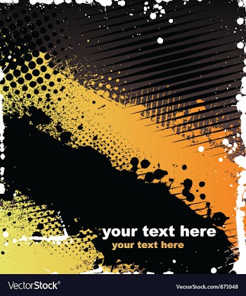 Grunge background with space for text vector image