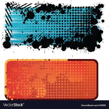Grunge banners vector image