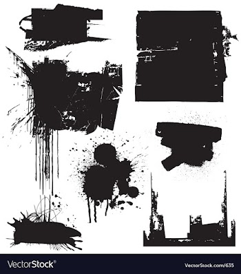 Grunge blocks vector image