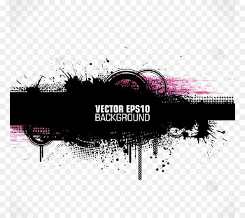 Grunge Brush Clip art - Cool decorative background 